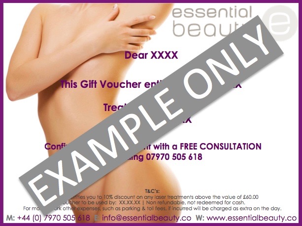 Example Gift Voucher